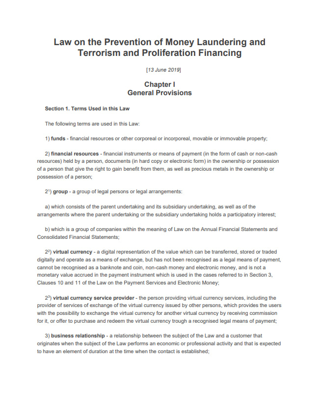 AML Law PDF